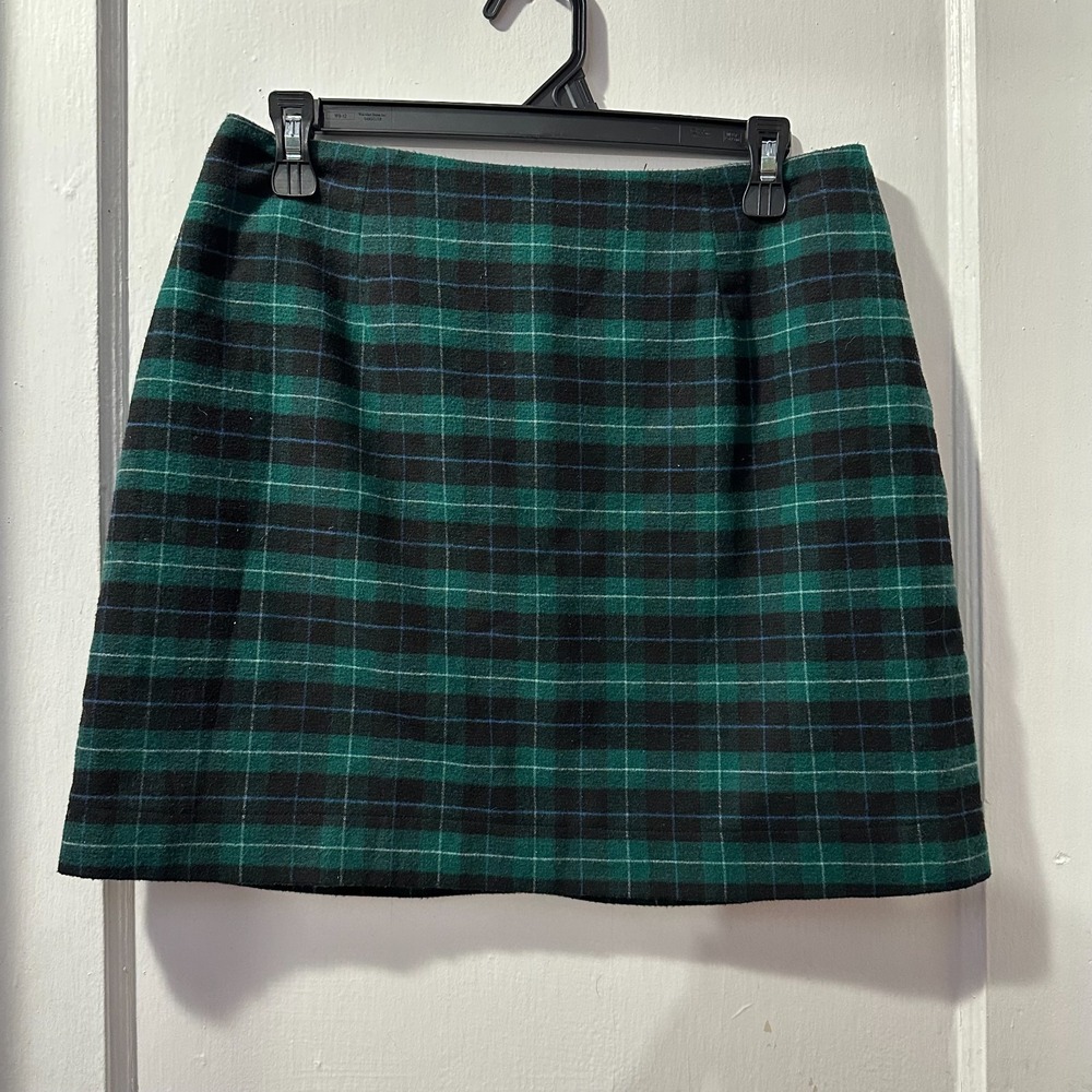 Old Navy Green Plaid Pencil Skirt in 2‎